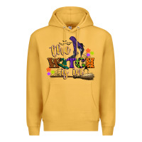 Mustard the witch is in Premium Hoodie - CowGirlArtShop