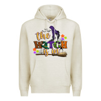 Oatmeal Heather the witch is in Premium Hoodie - CowGirlArtShop