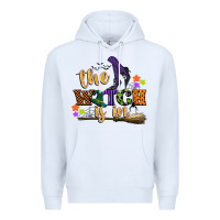 White the witch is in Premium Hoodie - CowGirlArtShop