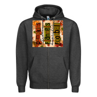 Charcoal Heather pumpkins leaves flannels hayrides football Zipper Hoodie - texasbilliewilder