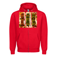 Red pumpkins leaves flannels hayrides football Zipper Hoodie - texasbilliewilder