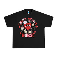 Black cupids favorite nurse Urban Heavy Tee - MaliasSmallBusiness