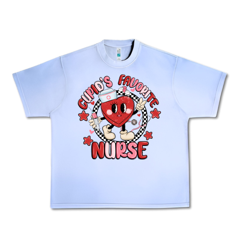 Cupids Favorite Nurse Urban Heavy Tee by MaliasSmallBusiness | Teevron