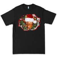 Black christmas heifer Premium Tee - AdoDesignShop