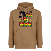 Toasted Coconut i am a black man Heavyweight Hoodie - CowGirlArtShop