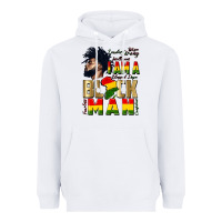 White i am a black man Heavyweight Hoodie - CowGirlArtShop