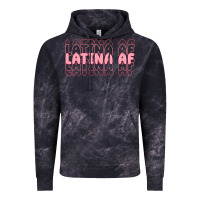 Cloud Black latina af Vintage Hoodie - MaliasSmallBusiness