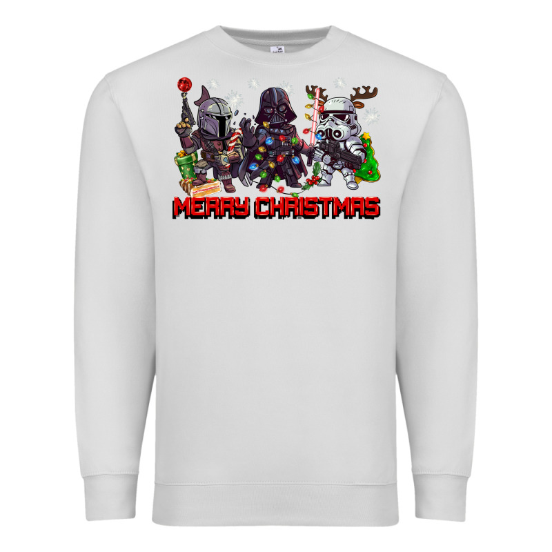 Merry Christmas Gnomies Premium Sweatshirt by CowGirlArtShop | Teevron