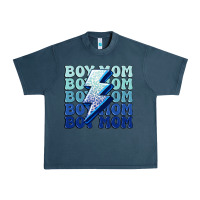 Midnight Navy boy mom Urban Heavy Tee - MaliasSmallBusiness