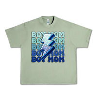 Oil Green boy mom Urban Heavy Tee - MaliasSmallBusiness