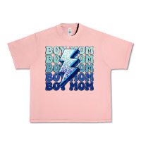 Salmon boy mom Urban Heavy Tee - MaliasSmallBusiness
