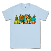 Dusty Blue hello fall Classic Tee - JahusDesignShop