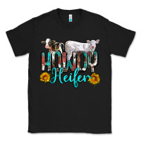 Black western howdy heifer Classic Tee - NancyCooperArtShop