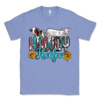 Colony Blue western howdy heifer Classic Tee - NancyCooperArtShop