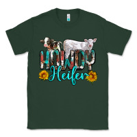 Sports Green western howdy heifer Classic Tee - NancyCooperArtShop