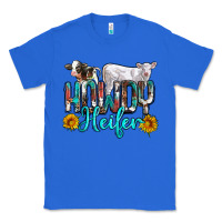 True Royal western howdy heifer Classic Tee - NancyCooperArtShop