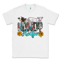 White western howdy heifer Classic Tee - NancyCooperArtShop