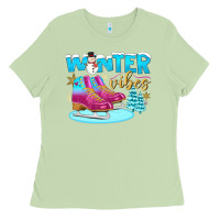 Matcha winter vibes Ladies Tee - BundleAndBundleShop