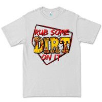 Dove Grey rub some dirt on it softball Premium Tee - Jasminsmagicworld