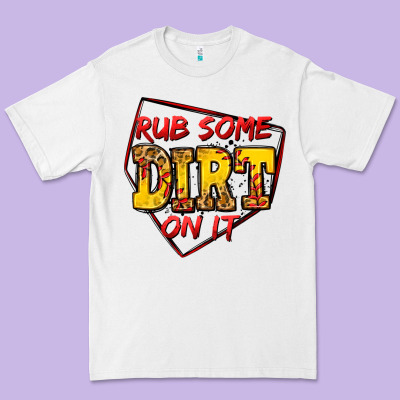 Rub Some Dirt On It Softball Premium Tee Designed By Jasminsmagicworld