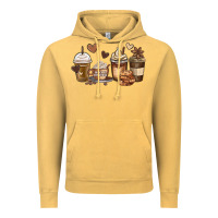 Vintage Mustard melanin afro coffee cups Vintage Hoodie - MaliasSmallBusiness