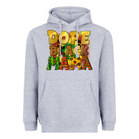 Heather Grey dope black mama juneteenth Heavyweight Hoodie - CowGirlArtShop