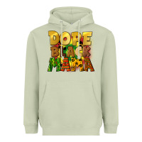 Matcha dope black mama juneteenth Heavyweight Hoodie - CowGirlArtShop