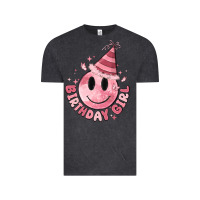 Vintage Black birthday girl Vintage Tee - MaliasSmallBusiness