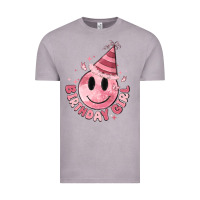 Vintage Zinc birthday girl Vintage Tee - MaliasSmallBusiness