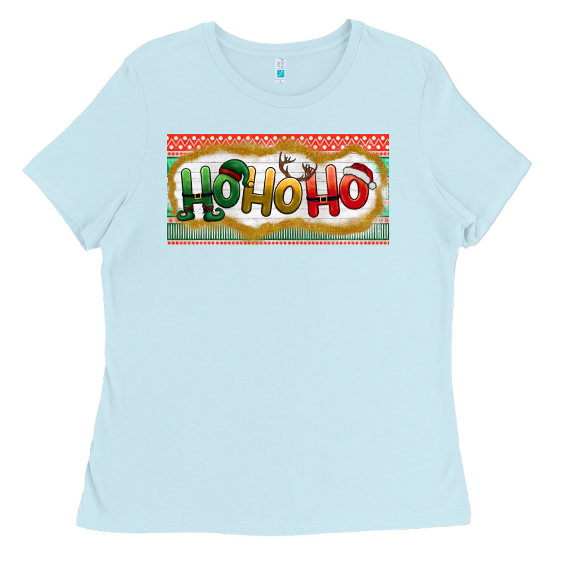Ho Ho Ho Ladies Tee by BundleAndBundleShop | Teevron
