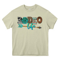Mossy rodeo life with gemstone Heavy Core Tee - AdoDesignShop