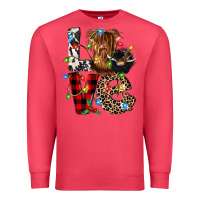 Cardinal love cow gnomies Premium Sweatshirt - CowGirlArtShop