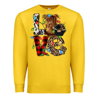 Lemon love cow gnomies Premium Sweatshirt - CowGirlArtShop