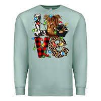 Seafoam love cow gnomies Premium Sweatshirt - CowGirlArtShop