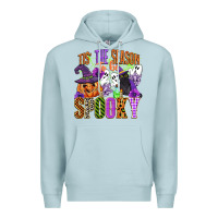 Blue Mist tis the season to be spooky Premium Hoodie - CowGirlArtShop