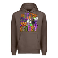 Coffee tis the season to be spooky Premium Hoodie - CowGirlArtShop