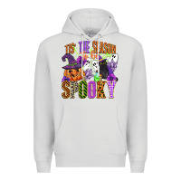 Dove Grey tis the season to be spooky Premium Hoodie - CowGirlArtShop