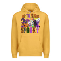 Mustard tis the season to be spooky Premium Hoodie - CowGirlArtShop