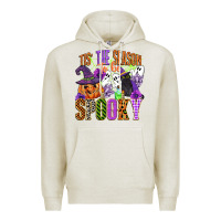 Oatmeal Heather tis the season to be spooky Premium Hoodie - CowGirlArtShop