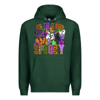 Sports Green tis the season to be spooky Premium Hoodie - CowGirlArtShop