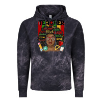 Cloud Black black woman teacher Vintage Hoodie - MaliasSmallBusiness