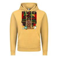 Vintage Mustard black woman teacher Vintage Hoodie - MaliasSmallBusiness