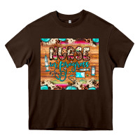 Chocolate Brown nurse in progress Heavy Core Tee - JahusDesignShop
