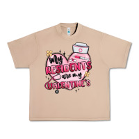Burro my residents are my valentines Urban Heavy Tee - MaliasSmallBusiness