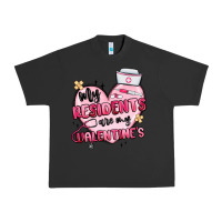Pigment Black my residents are my valentines Urban Heavy Tee - MaliasSmallBusiness