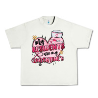 Pistachio my residents are my valentines Urban Heavy Tee - MaliasSmallBusiness