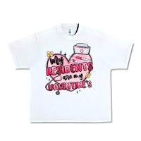 White my residents are my valentines Urban Heavy Tee - MaliasSmallBusiness