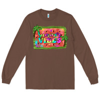 Chestnut summer vibes watermelon Long Sleeve Tee - JahusDesignShop