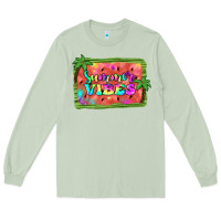 Matcha summer vibes watermelon Long Sleeve Tee - JahusDesignShop