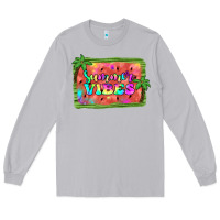Moon Dust summer vibes watermelon Long Sleeve Tee - JahusDesignShop